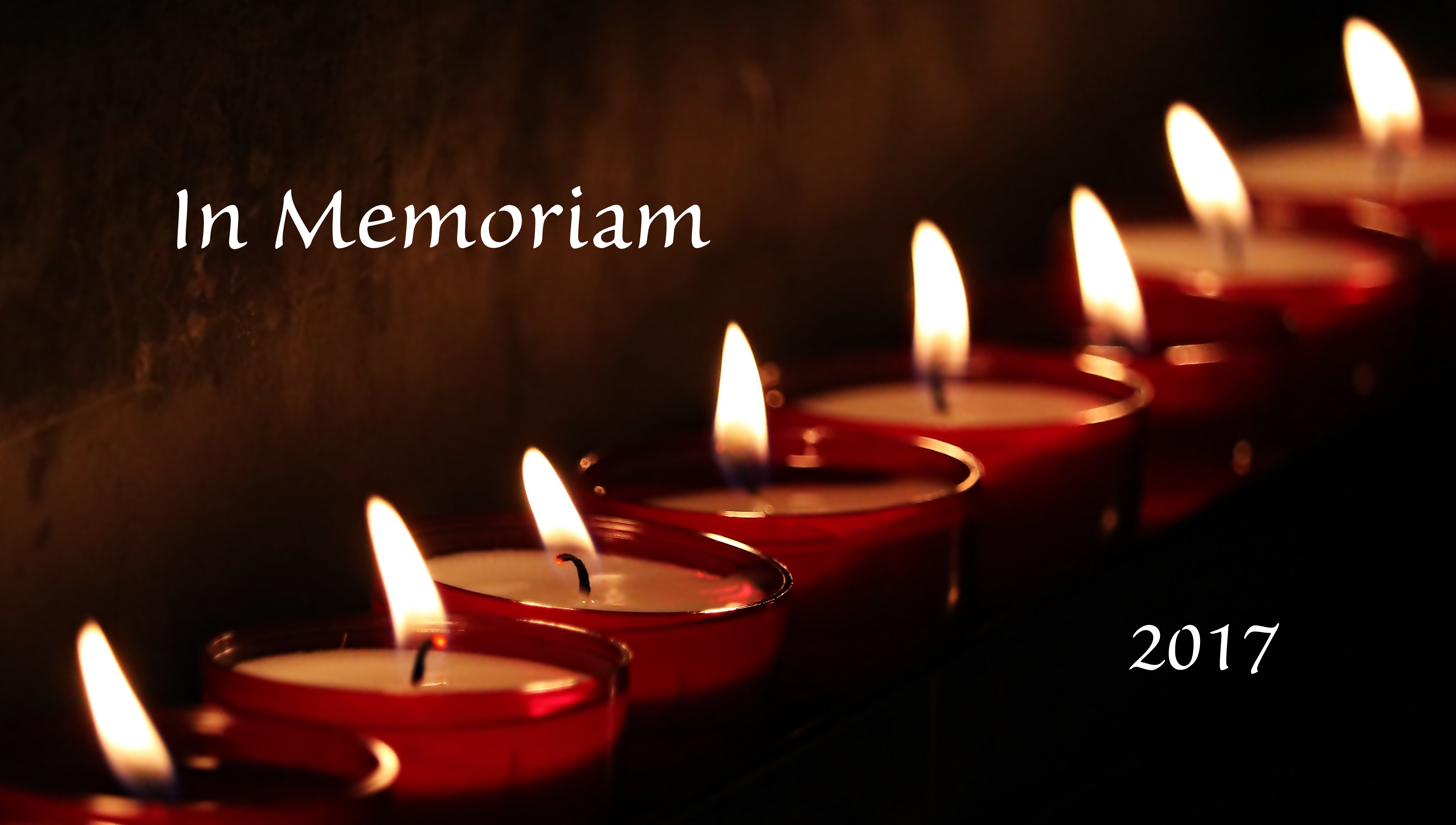 United Methodists this year marked the passing of scholars, bishops and other churchgoers who put their faith into action. Photo by Silvia and Frank, courtesy of Pixabay.