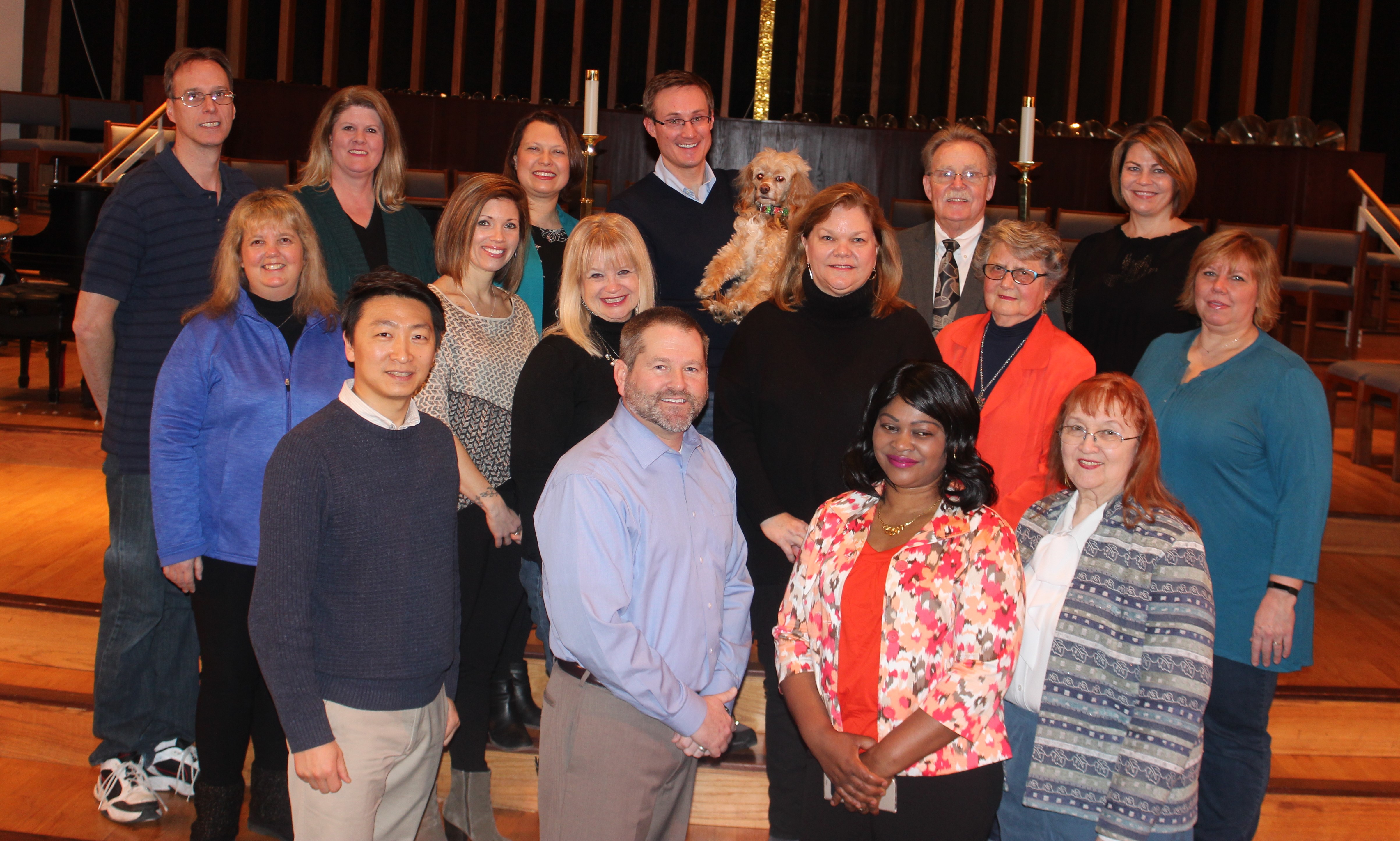 김평안 목사와 화이트피쉬베이 연합감리교회 사역자들, 사진 제공 화이트피쉬 연합감리교회 