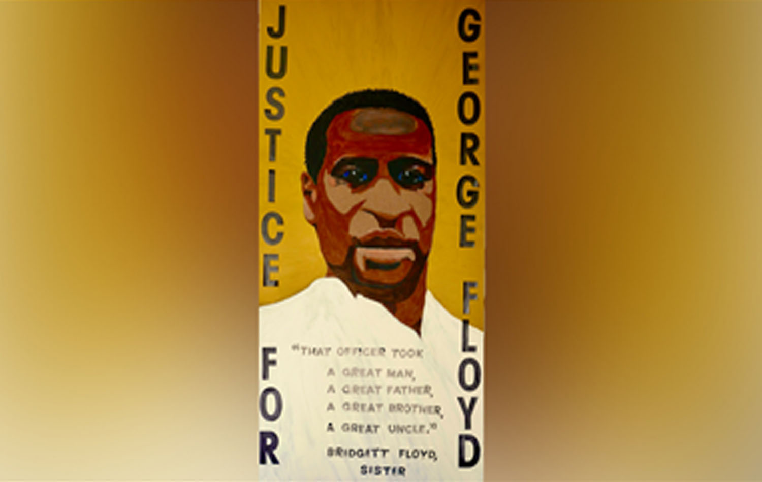 Parte da instalação de arte na Igreja Metodista Unida Epworth, na 1953 Hopkins Street em Berkeley. Foto cortesia do IMU Epworth.