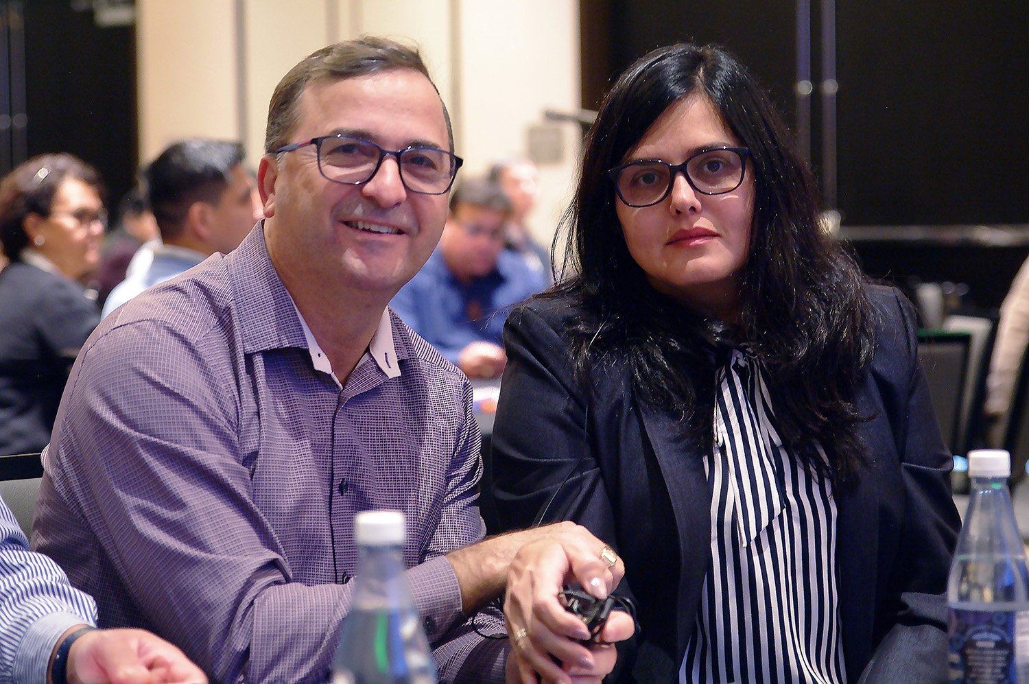 Nivan Pinto e sua esposa Alessandra Novais, pastores da Iglesia Metodista “Familia” (Igreja Metodista Unida Família), um dos ministérios que trabalha com a comunidade brasileira de língua portuguesa na Conferência Anual da Nova Inglaterra.