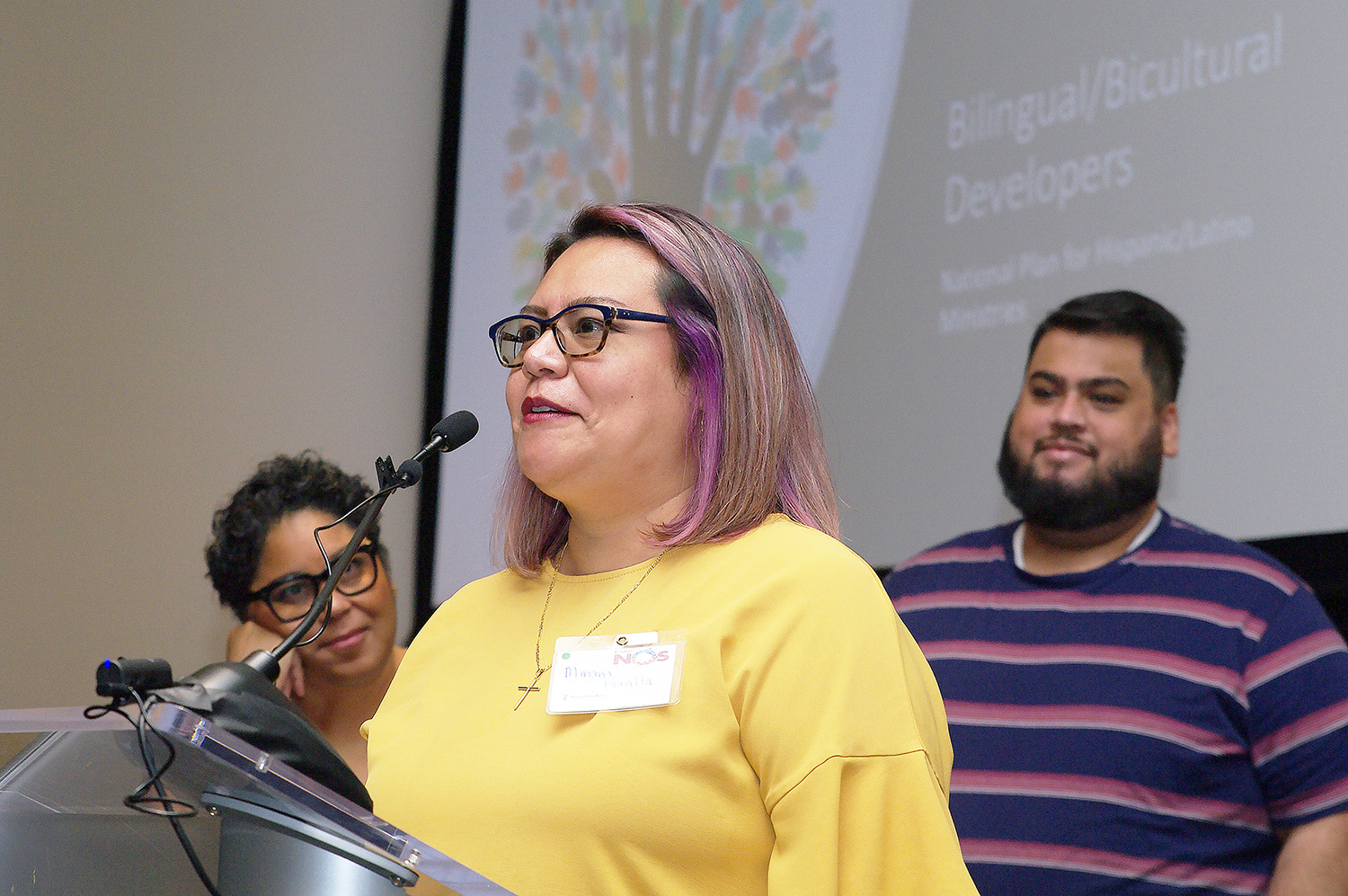 Miriam Peralta de García, pastora da Igreja Metodista Unida Lawrence na Conferência Anual de Michigan.