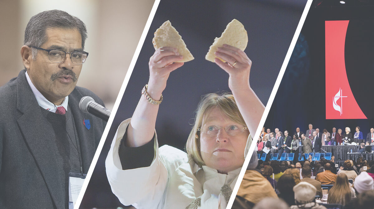 UM News brings you General Conference news, commentary, FAQs, resources and more. Graphic by Laurens Glass, UM News.