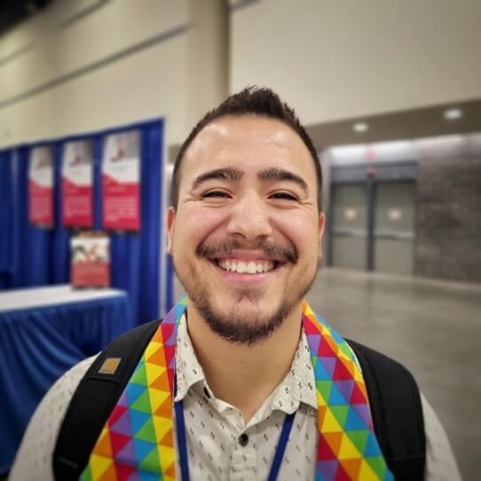 Caleb Encina Cortés, de MARCHA Oeste. Foto de Noticias MU.