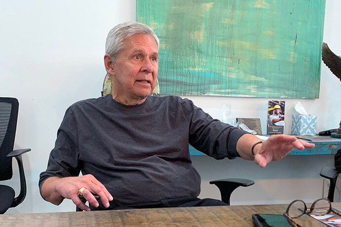 Jim Cotterill, a member of St. Luke’s United Methodist Church in Indianapolis, established the 2nd Chance Indiana ministry after a broken neck sustained in a biking accident motivated him to do more altruistic work. Photo by Joey Butler, UM News.