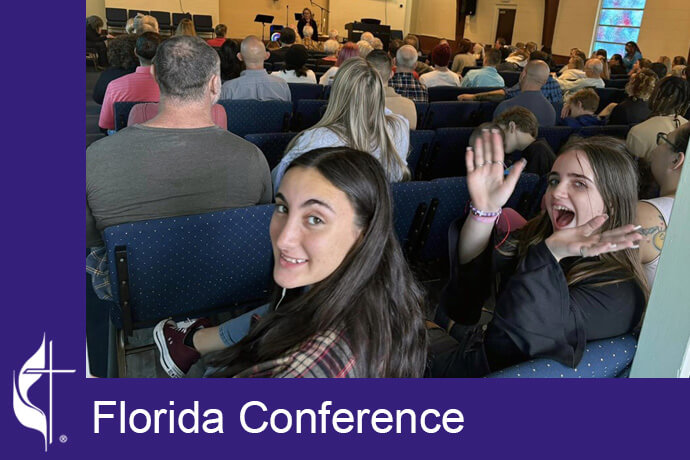 An abandoned church building in Ocala, Fla., is now Compassion United Methodist Church. Photo courtesy of the Florida Conference.