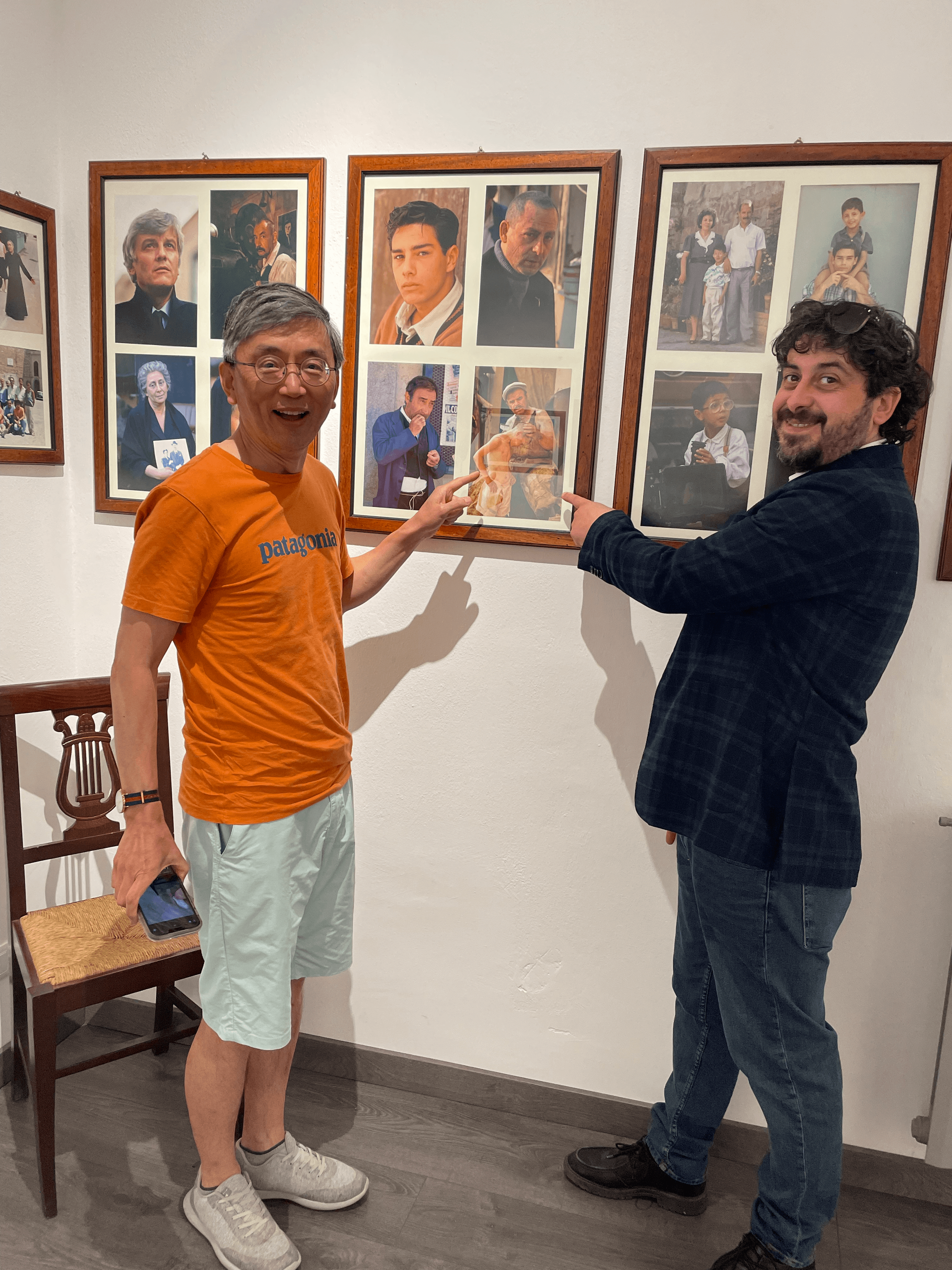 시칠리아를 순례 중인 이형규 목사. 필자 제공.