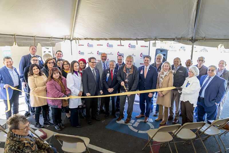 Inauguración del nuevo edificio del Centro de Ministerios de la Iglesia Metodista Unida Northern Hills en San Antonio, Tejas. Foto cortesía de la IMU Northern Hills.