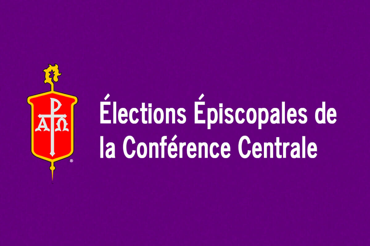 Élections épiscopales de la Conférence centrale de l'Église méthodiste unie. Graphique de Laurens Glass, UM News.