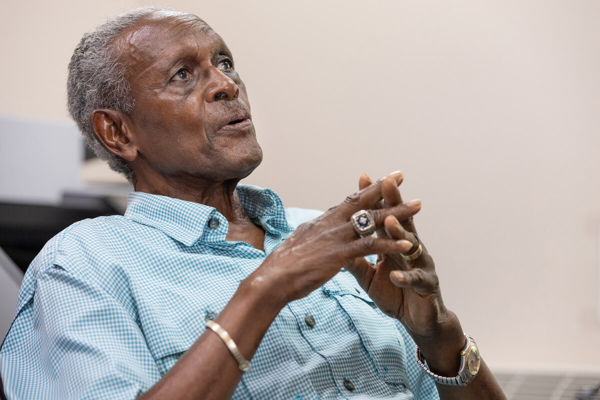 Julius Smith, 84, remembers Hurricane Katrina as “one of the most devastating events in my lifetime.” Smith is a member of Hartzell Mt. Zion United Methodist Church.