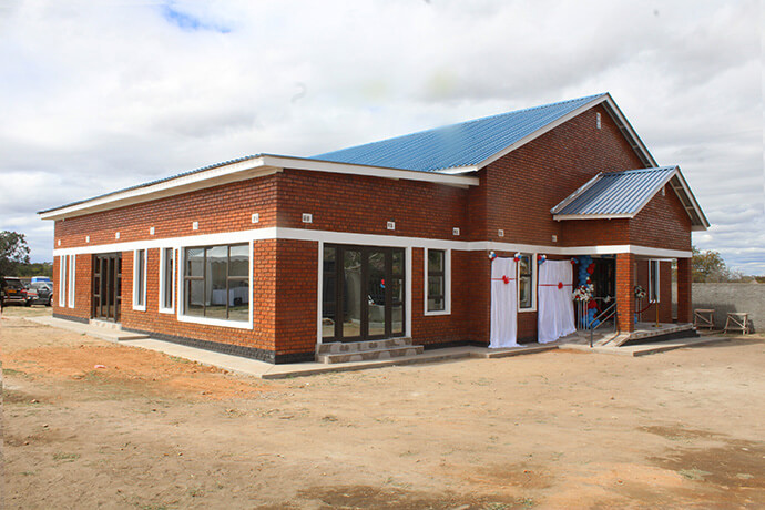 The newly built Nzira Sanctuary is the only United Methodist church sanctuary in the Hoyuyu Circuit of Murewa, Zimbabwe. Photo by Kudzai Chingwe, UM News.