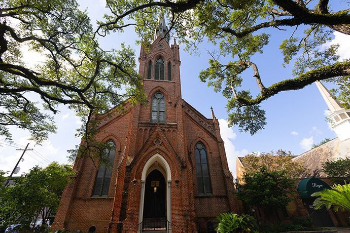 Rayne Memorial United Methodist Church in New Orleans. Photo by Mike DuBose, UM News.